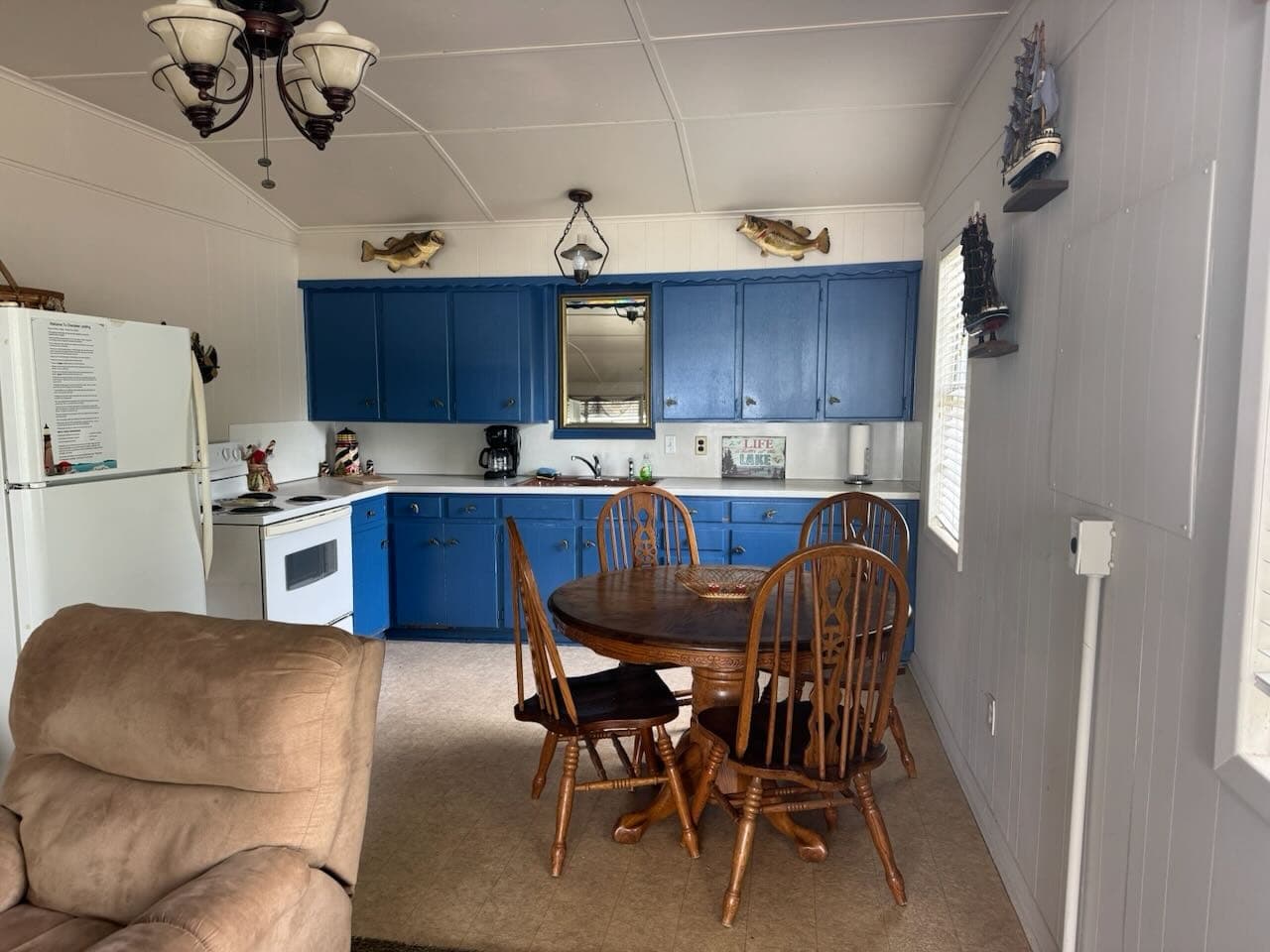 Kitchen and dining